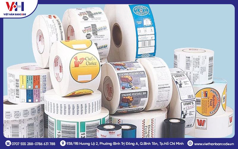 In tem cuộn dùng cho những loại sản phẩm nào?